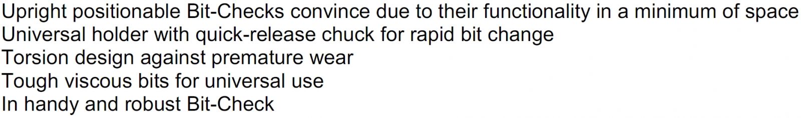 סט ביטים מקצועי וורה WERA 05056161001